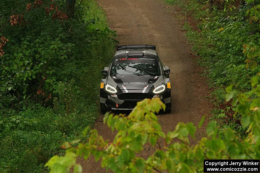 Javier Olivares / K.J. Miller Ford Fiesta Rally2 on SS11, Otterkill I.