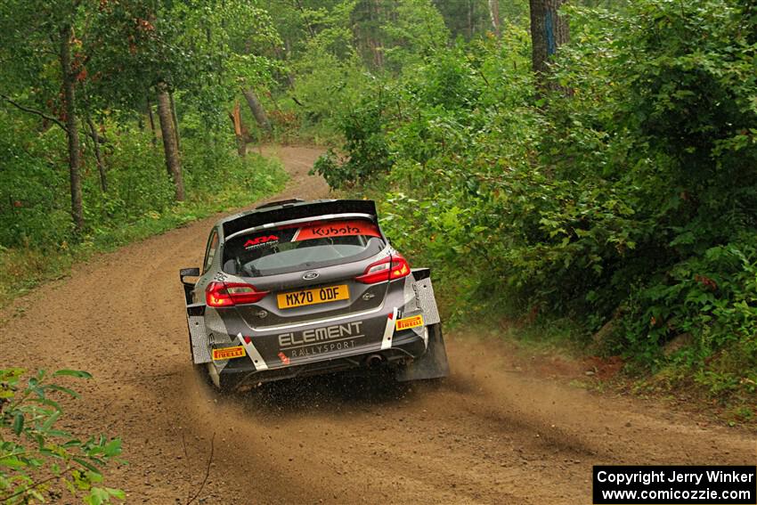 Javier Olivares / K.J. Miller Ford Fiesta Rally2 on SS11, Otterkill I.