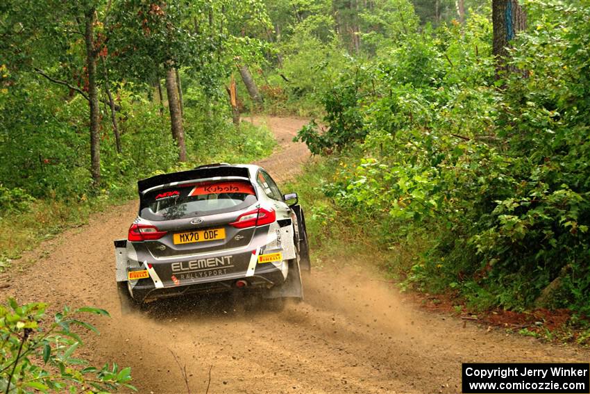 Javier Olivares / K.J. Miller Ford Fiesta Rally2 on SS11, Otterkill I.