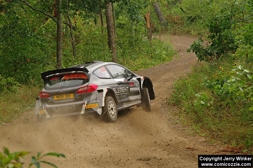 Javier Olivares / K.J. Miller Ford Fiesta Rally2 on SS11, Otterkill I.