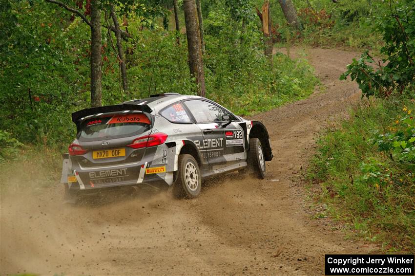 Javier Olivares / K.J. Miller Ford Fiesta Rally2 on SS11, Otterkill I.