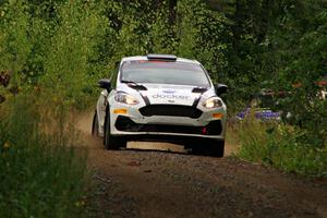 Georgie Megennis / Michael Szewczyk Ford Fiesta Rally3 on SS11, Otterkill I.