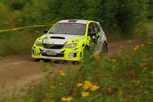 Vincent Trudel / Glen Ray Subaru WRX STi on SS11, Otterkill I.