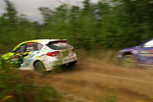Vincent Trudel / Glen Ray Subaru WRX STi on SS11, Otterkill I.
