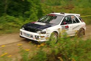 Aidan Hicks / John Hicks Subaru Impreza Wagon on SS11, Otterkill I.