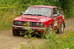 Levi Johnson / Griffin Johnson BMW 325e on SS11, Otterkill I.