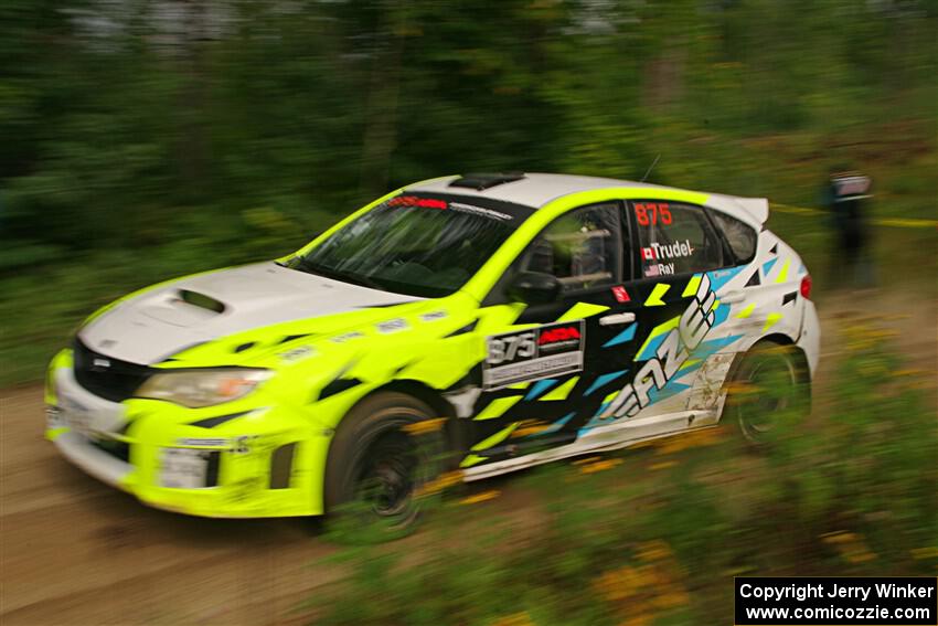 Vincent Trudel / Glen Ray Subaru WRX STi on SS11, Otterkill I.