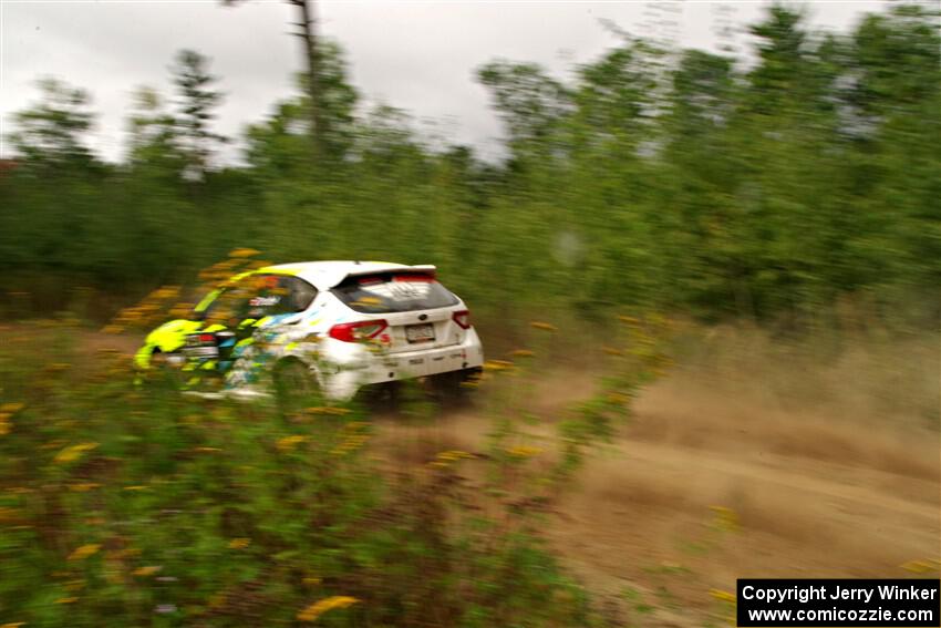 Vincent Trudel / Glen Ray Subaru WRX STi on SS11, Otterkill I.