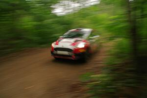 Madelyn Tabor / Sophia McKee Ford Fiesta Rally3 on SS11, Otterkill I.