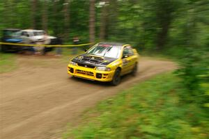 Steve Gingras / Katie Gingras Subaru Impreza on SS11, Otterkill I.