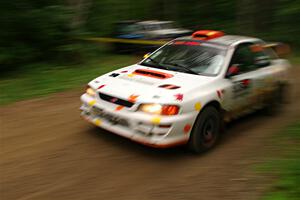 Richard Donovan / Greg Donovan Subaru Impreza on SS11, Otterkill I.