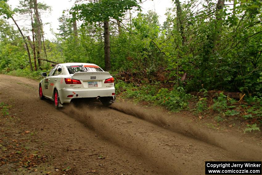 Richo Healey / Michelle Miller Lexus IS350 on SS11, Otterkill I.
