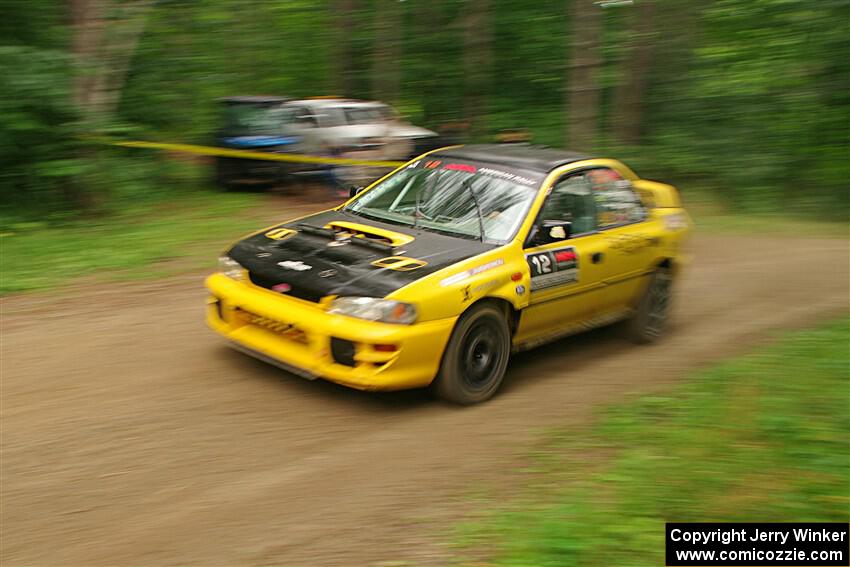Steve Gingras / Katie Gingras Subaru Impreza on SS11, Otterkill I.