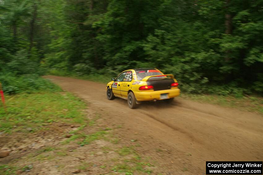 Steve Gingras / Katie Gingras Subaru Impreza on SS11, Otterkill I.