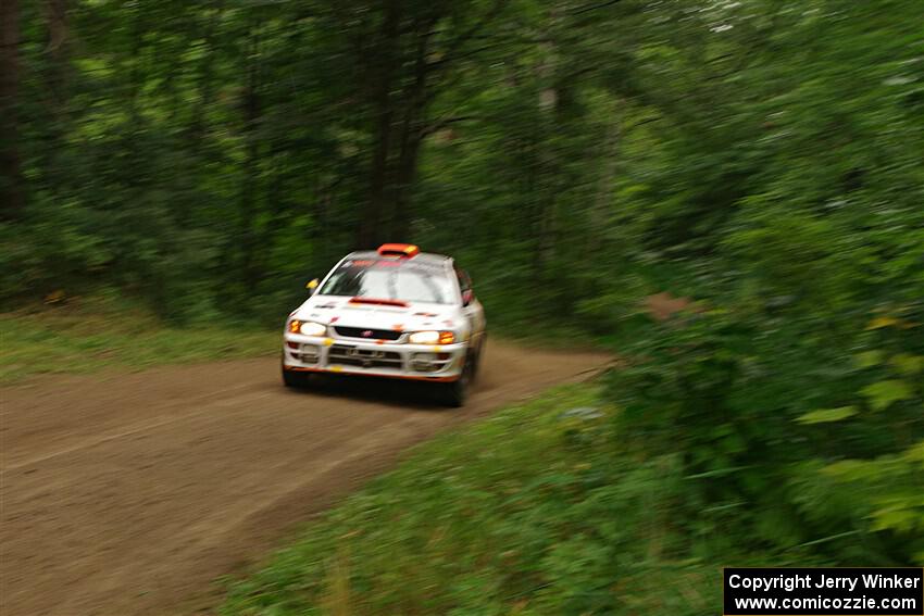 Richard Donovan / Greg Donovan Subaru Impreza on SS11, Otterkill I.