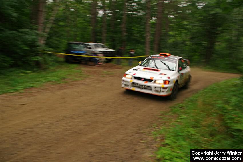 Richard Donovan / Greg Donovan Subaru Impreza on SS11, Otterkill I.