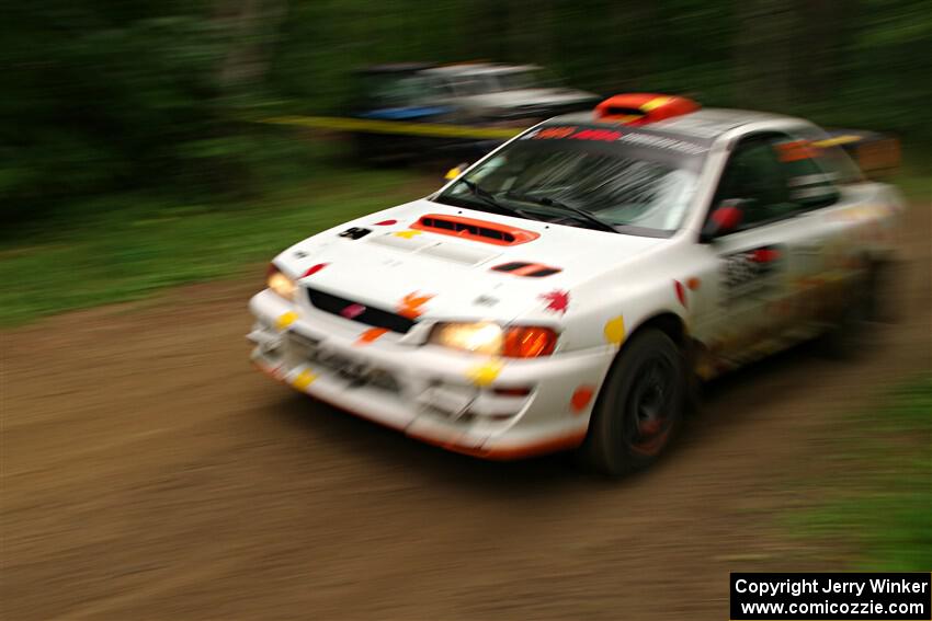 Richard Donovan / Greg Donovan Subaru Impreza on SS11, Otterkill I.