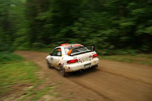 Richard Donovan / Greg Donovan Subaru Impreza on SS11, Otterkill I.