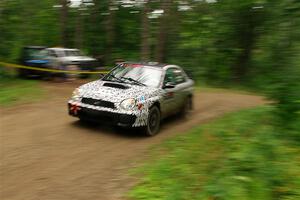 Peter Farrow / Jackson Sedivy Subaru WRX on SS11, Otterkill I.