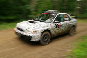 Peter Farrow / Jackson Sedivy Subaru WRX on SS11, Otterkill I.