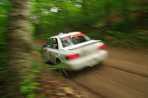 Jack Nelson / Isaac Zink Subaru Impreza on SS11, Otterkill I.