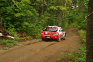 Scott Crouch / Elizabeth Crouch Subaru WRX on SS11, Otterkill I.
