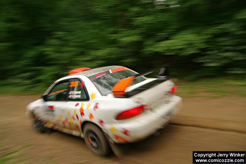Richard Donovan / Greg Donovan Subaru Impreza on SS11, Otterkill I.