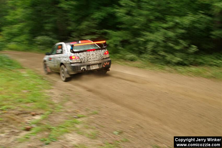 Peter Farrow / Jackson Sedivy Subaru WRX on SS11, Otterkill I.
