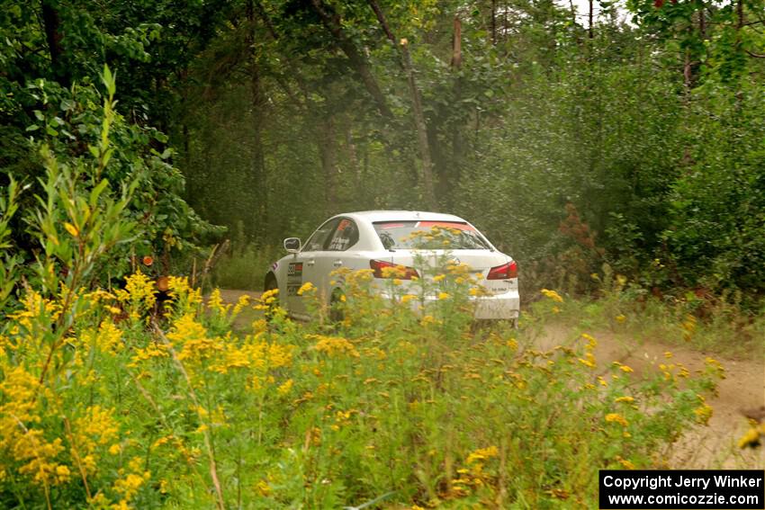Scott Pedersen / Ryan Scott Lexus IS250 on SS11, Otterkill I.