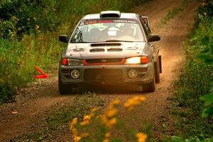 Josh Kemp / Danielle Kemp Subaru Impreza on SS11, Otterkill I.