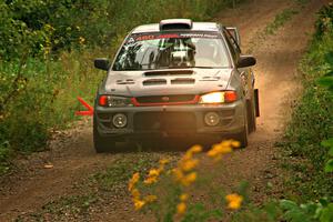 Josh Kemp / Danielle Kemp Subaru Impreza on SS11, Otterkill I.