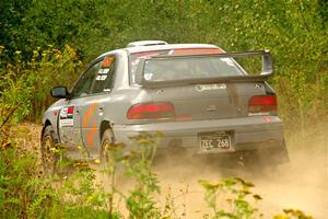 Josh Kemp / Danielle Kemp Subaru Impreza on SS11, Otterkill I.