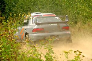 Josh Kemp / Danielle Kemp Subaru Impreza on SS11, Otterkill I.