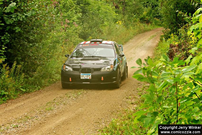 Matt James / Jackie James Subaru Impreza on SS11, Otterkill I.