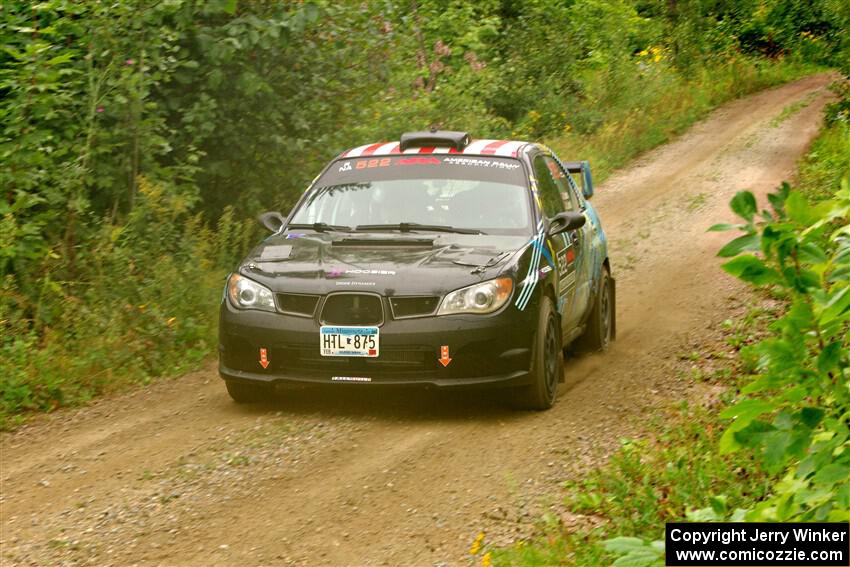 Matt James / Jackie James Subaru Impreza on SS11, Otterkill I.