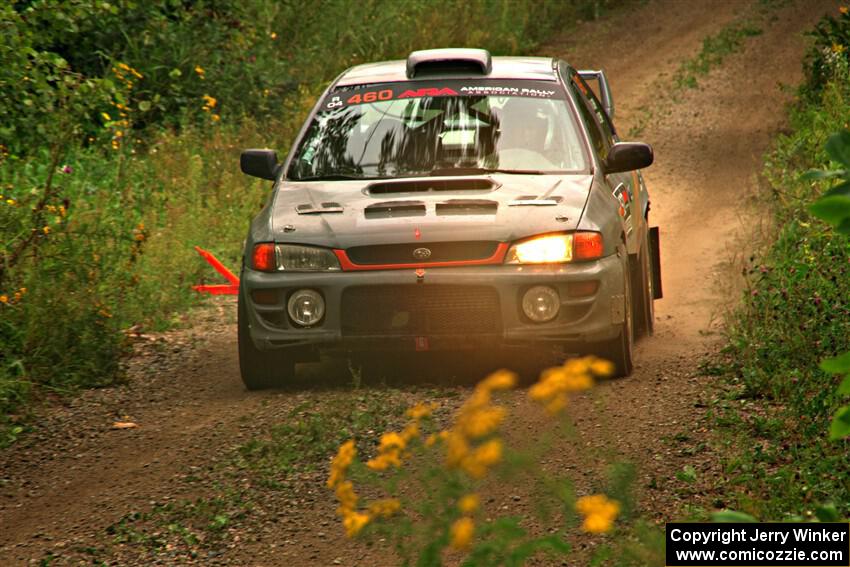 Josh Kemp / Danielle Kemp Subaru Impreza on SS11, Otterkill I.