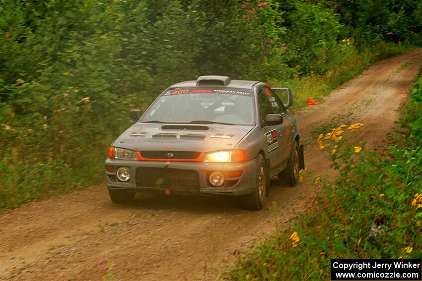 Josh Kemp / Danielle Kemp Subaru Impreza on SS11, Otterkill I.