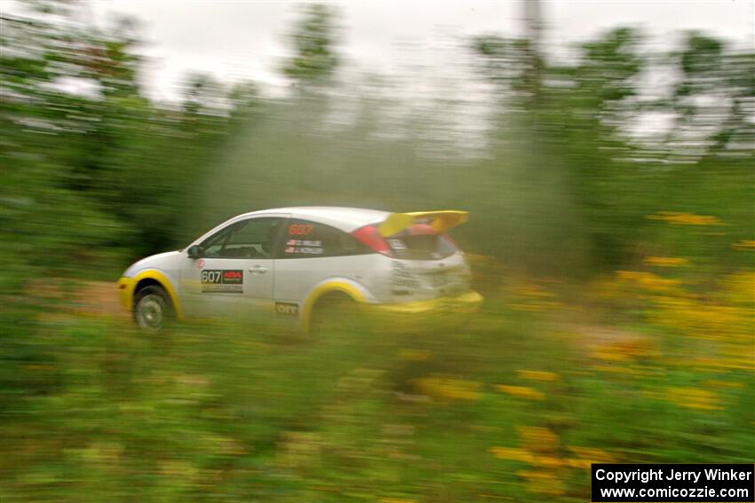 Drake Willis / Jacob Kohler Ford Focus ZX3 on SS11, Otterkill I.