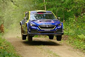 Brandon Semenuk / Keaton Williams Subaru WRX ARA25 on SS15, Otterkill II.