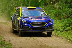 Brandon Semenuk / Keaton Williams Subaru WRX ARA25 on SS15, Otterkill II.