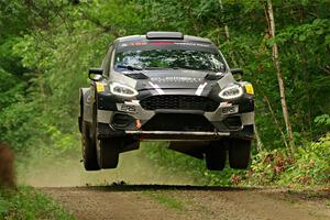 Javier Olivares / K.J. Miller Ford Fiesta Rally2 on SS15, Otterkill II.