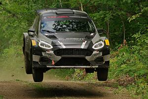 Javier Olivares / K.J. Miller Ford Fiesta Rally2 on SS15, Otterkill II.