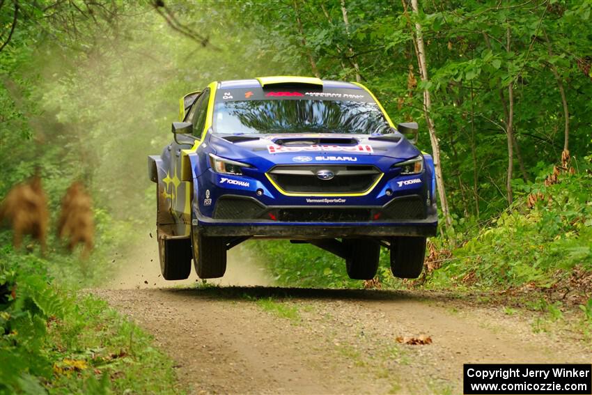 Brandon Semenuk / Keaton Williams Subaru WRX ARA25 on SS15, Otterkill II.
