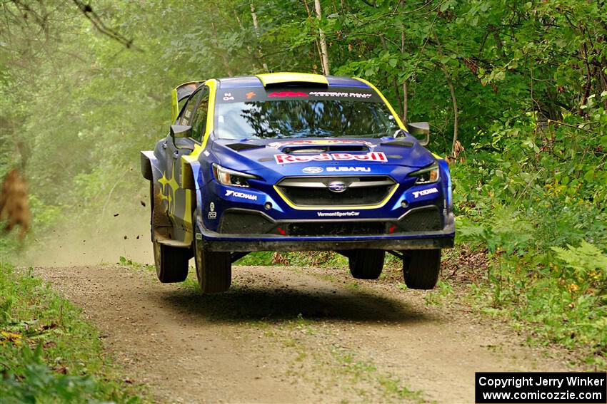 Brandon Semenuk / Keaton Williams Subaru WRX ARA25 on SS15, Otterkill II.