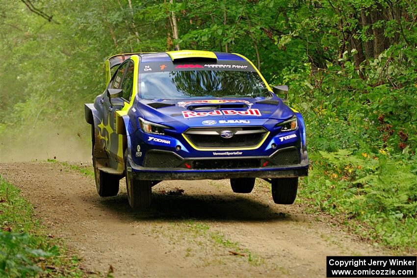 Brandon Semenuk / Keaton Williams Subaru WRX ARA25 on SS15, Otterkill II.