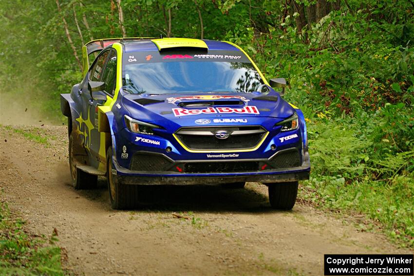 Brandon Semenuk / Keaton Williams Subaru WRX ARA25 on SS15, Otterkill II.