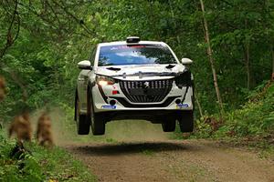 Sean Donnelly / Zach Pfeil Peugeot 208 Rally4 on SS15, Otterkill II.