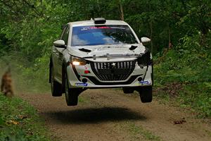 Sean Donnelly / Zach Pfeil Peugeot 208 Rally4 on SS15, Otterkill II.
