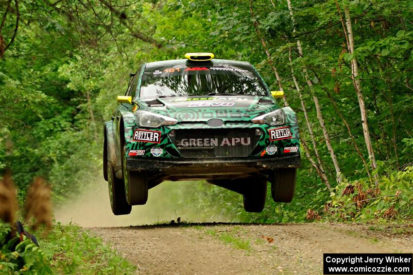 Alastair Scully / Stefan Trajkov Hyundai i20 R5 on SS15, Otterkill II.