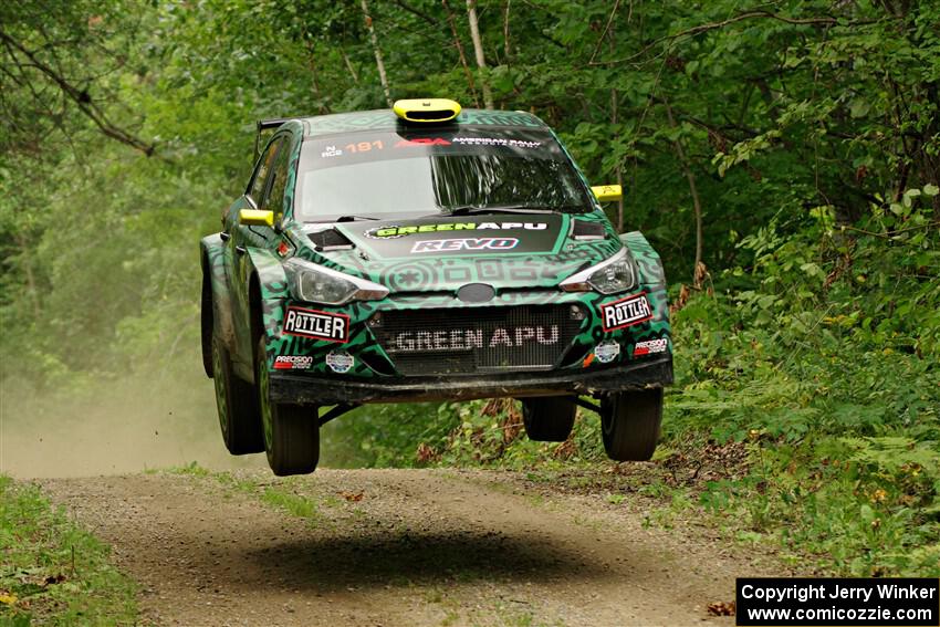 Alastair Scully / Stefan Trajkov Hyundai i20 R5 on SS15, Otterkill II.